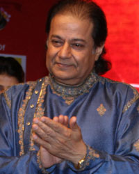 Anup Jalota at the launch of 'Divya Jyoti Bhajan Karaoke DVD'