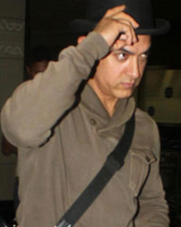 Aamir Khan leaves for US