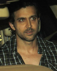 Hrithik Roshan Visits 'Gaiety Galaxy' Cinema