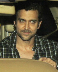 Hrithik Roshan Visits 'Gaiety Galaxy' Cinema