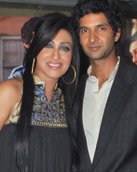 Rituparna Sengupta and Purab Kohli during meet and greet of film Tere Aane Se