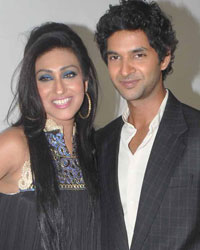 Rituparna Sengupta and Purab Kohli during meet and greet of film Tere Aane Se