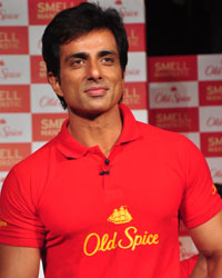 Sonu Sood during the launch of the Old Spice deodorant