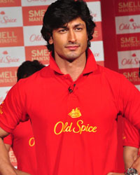 Vidyut Jamwal during the launch of the Old Spice deodorant