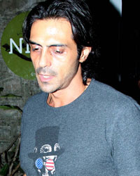 Arjun Rampal snapped at nido resto bandra