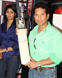 Sachin Tendulkar at the promotion of Cafe Coffee Day