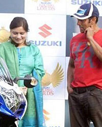 Salman Khan at the launch of Suzuki Biking Lords