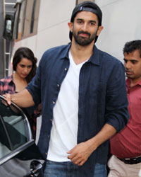 Aditya and Shraddha arrive for Koffee With Karan show