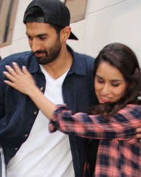 Aditya and Shraddha arrive for Koffee With Karan show