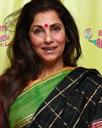 Dimple Kapadia at Radio Mirchi studio for promotion of her upcoming movie What the Fish