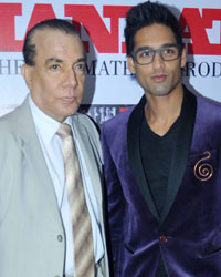 Hira Nari and Sidhartha Mallya durig the launch of Mandate magazine cover