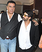 Arshad Warsi and Boman Irani at Promotion of Jolly LLB