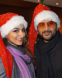 Arshad Warsi and Soha Ali Khan at the Promotions of Mr. Joe B Carvalho at Le Meredian- Delhi