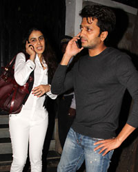 Genelia D'Souza and Ritesh Deshmukh snapped in bandra