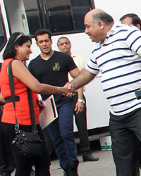 Salman Khan snapped during a photoshoot in various dresses