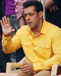 Salman Khan snapped during a photoshoot in various dresses