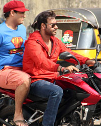 Ajay Devgan snapped shooting Action Junction