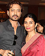 Irrfan Khan and Meeta Vashishtha at Second Mumbai Mantra-Sundance Institute Screenwriters Lab