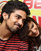 Saqib Saleem and  Rhea Chakraborty Promotes 'Mere Dad Ki Maruti' Movie at  Radio Mirchi 98.3 FM studio