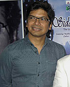 Shaan, Rajesh Dhabre and Anup Jalota on the occasion of 'Siddhartha' Music Release Function