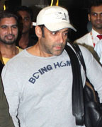 Shera and Salman Khan Spoteed at airport