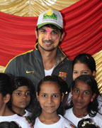 Sushant Singh Rajput celebrated Holi with special children