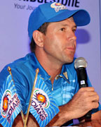 Mumbai Indians captain Ricky Pointing press conference