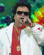 Bappi Lahiri performing during Mirchi Music Award