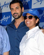 John Abraham launches new range of skybag