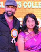 Abhay Deol at clara's college of commerce launch