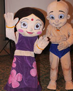 Chota Bheem and Thorn of Baali press conference