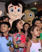 Chota Bheem and Thorn of Baali press conference