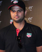 Suresh Raina at Unveiling of the TAG Heuer latest Aquaracer 500 M Series