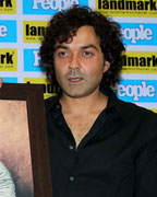 Dharmendra and Bobby Deol at People magazine April 2013 cover launch