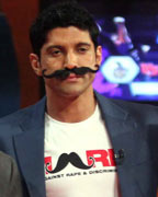 Ajay Jadeja, Sunil Gavaskar and Farhan Akhtar at Extra innings T20 promotes MARD