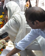 Priyanka Chopra at at her assistant Jiban Patra's funeral