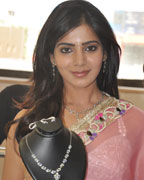 Samantha Prabhu shops at GRT Jewellers for precious platinum jewellery for Akshaya Trithiya