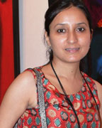 Iauguration of Deeksha Mishra's art exhibition