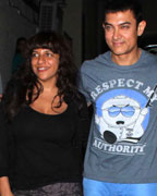 Anurag Kashyap, Zoya Akhtar, Aamir Khan and Karan Johar at special screening of Bombay Talkies