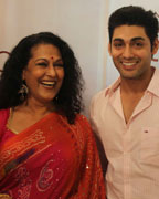 Ruslaan Mumtaz celebrates Mother's Day at Rajdhani's Rasovara with his mom Anjana