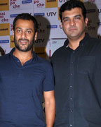 Abhishek Kapoor and Siddharth Roy Kapur at DVD launch of film Kai Po Che