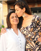 Tanya and her Mother Preeti Mallik Celebrating Mothers Day!!