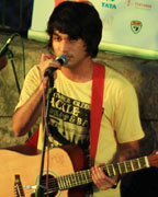 Sudesh Bhosle's son Siddhant with band 'Red Seems Right' performs at Hanging Gardens for The Bandstand Revival Festival