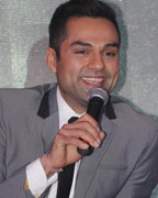 Abhay Deol responds to media queries at the launch of Zee TV's Connected Hum Tum