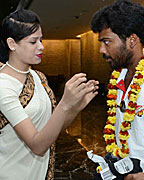 Chennai Rhinos team at Park Hyatt, Hyderabad