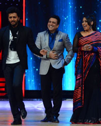 Ritesh Deshmukh and Govinda at India's Dancing Superstar