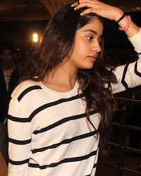 Sridevi and Jhanvi Kapoor snapped at airport