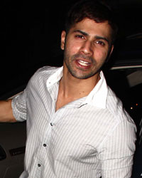 Varun Dhawan snapped at Olive, Bandra