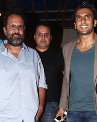 Anand Rai, Sunil Lulla, Ranveer Singh and Krishika Lulla