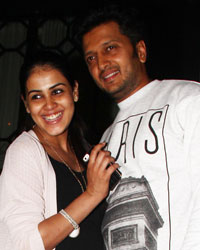 Genelia D'Souza and Ritesh Deshmukh